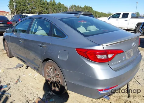 2015 Hyundai Sonata Sport из США, поврежденный, VIN 5NPE34AF8FH047859
